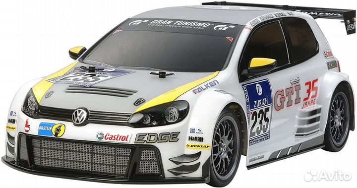 Кузов для rc модели Volkswagen Golf 24 масшта 1/10