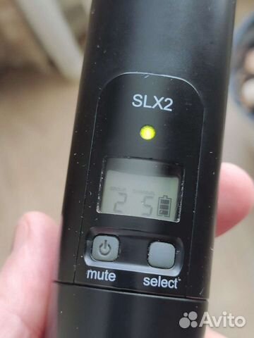 Радиомикрофон shure slx2/sm58 494-518мгц