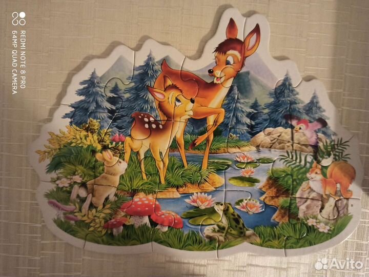 Пазл castorland, 15 деталей