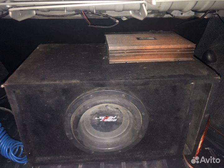 Сабвуфер и усилитель