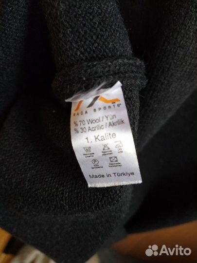 Новый шерстяной свитер р 48-50