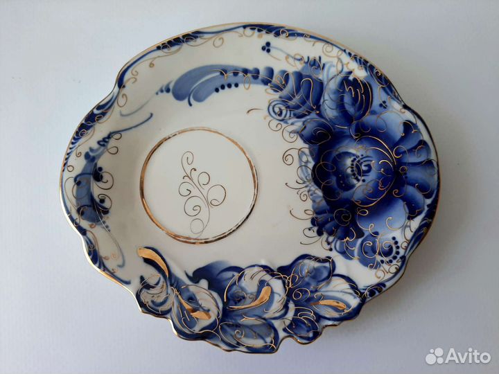 Чайная пара Гжель