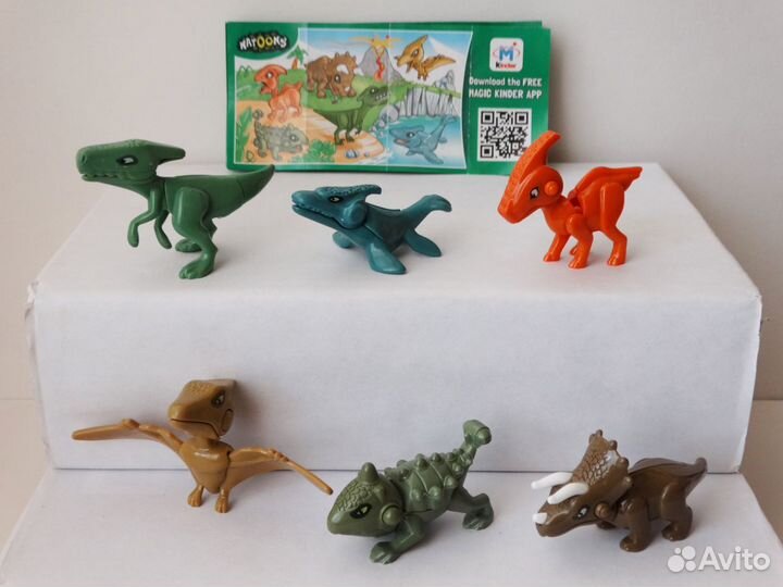 Серии Парк юрского периода, динозавры, драконы