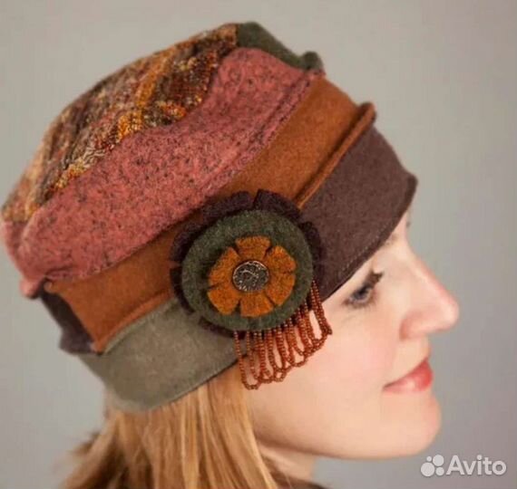 Шапка-тюбетейка шерсть