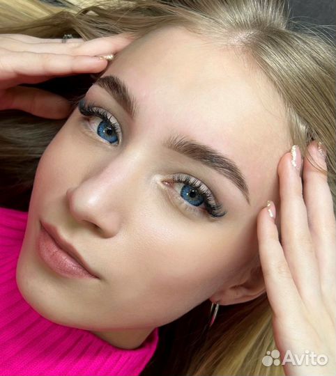 Оформление бровей