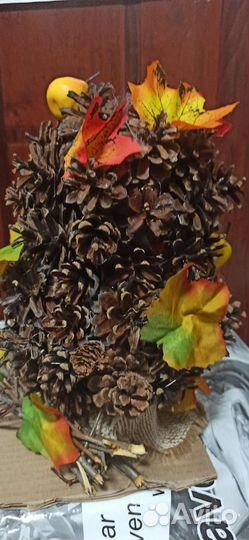 Осенняя поделка из природных материалов