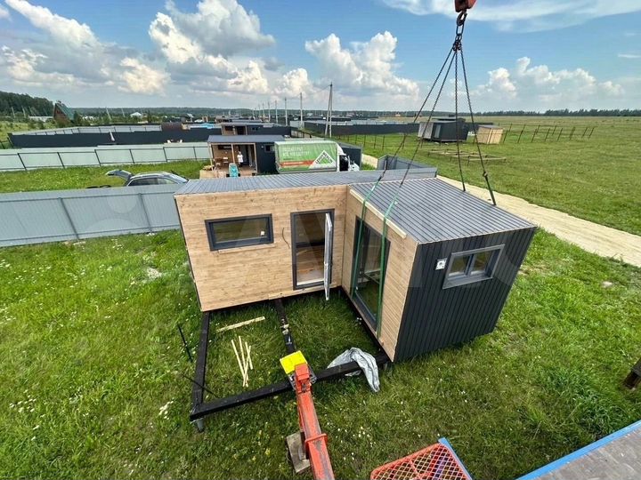 Дом 15 м² на участке 8 сот.