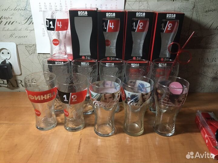 Бокалы Coca Cola