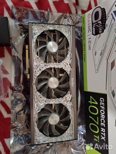 Видеокарта rtx 4070 ti Palit Gamerock Classic