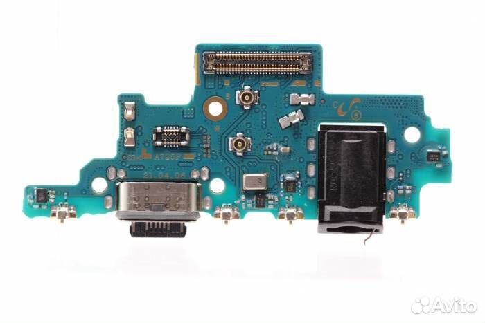 Шлейф Samsung A725F (A72) (плата) разъем зарядки/р