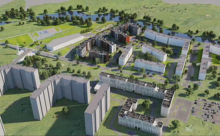 1-к. квартира, 38 м², 5/8 эт.