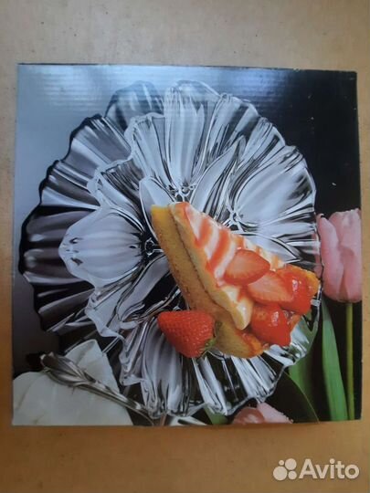 Блюдо стекло германия