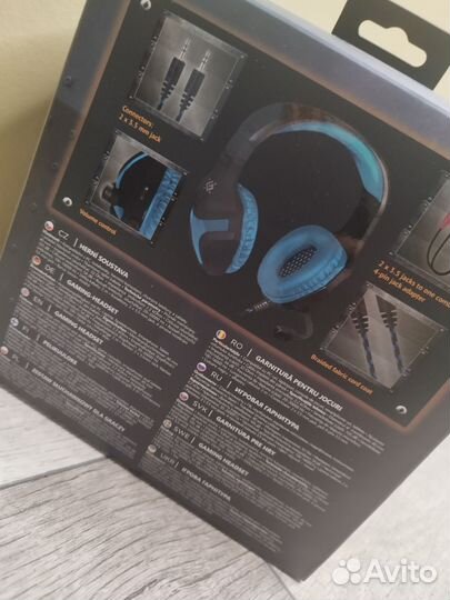 Проводные наушники Defender Scrapper 500 синий