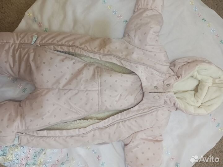 Зимний комбинезон для девочки