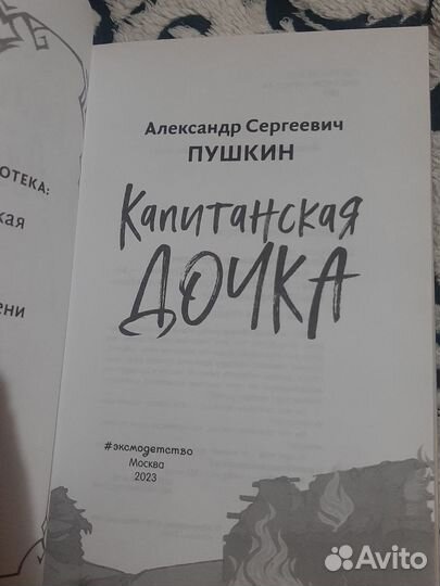 Книга капитанская дочка