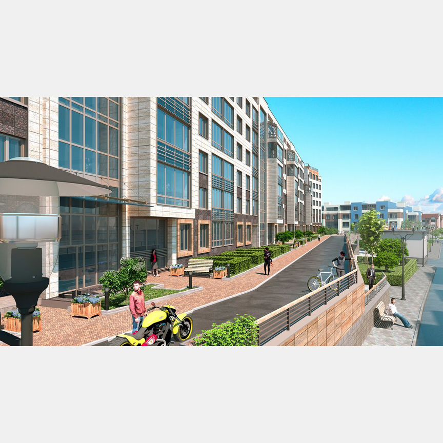 2-к. квартира, 73,2 м², 1/7 эт.