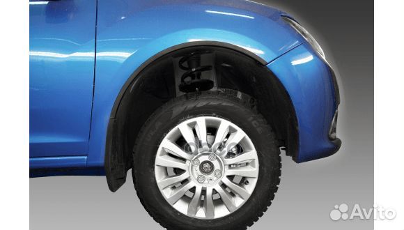 Накладки на арки кол передние 2 шт 7711547227 R