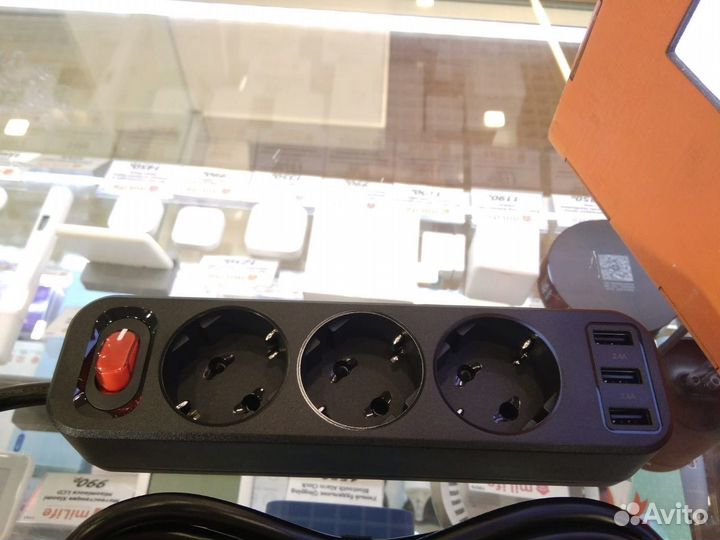 Сетевой фильтр Hoco NS2