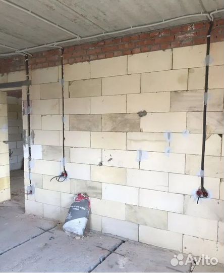 Штроба Штробление стен