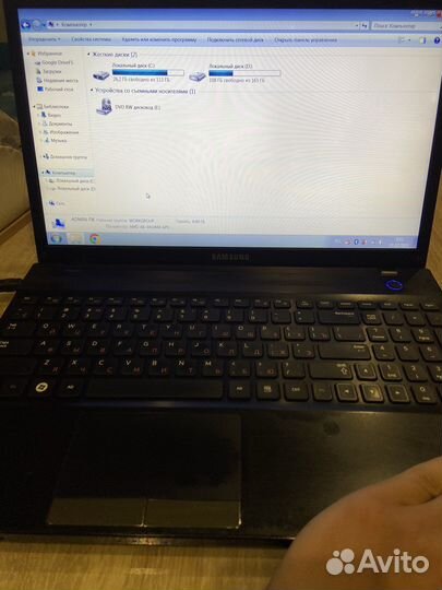 Ноутбук samsung