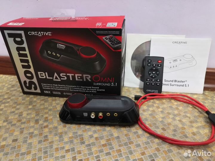 Звуковая карта Sound Blaster Omni Surround 5.1