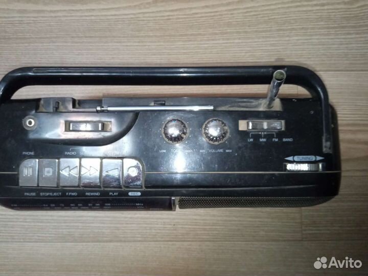 Кассетная магнитола silver rx-189
