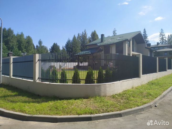Металлический забор сварной