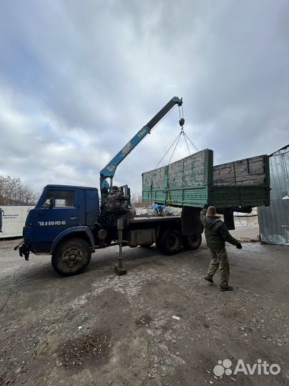 Аренда и услуги манипулятора, стрела 3 т, 8 м, борт 8 т, 5.2 м
