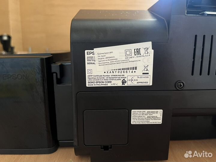Цветной принтер Epson l805 wi-fi