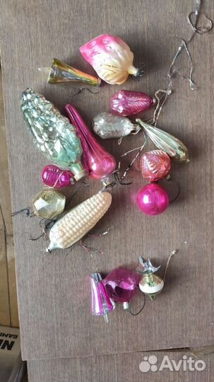 Елочные игрушки СССР советские