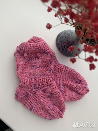 Носки вязаные детские