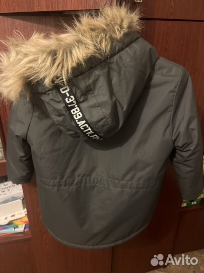 Куртка зимняя для мальчика 122