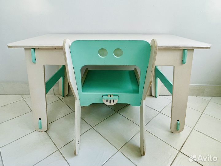 Стол и стул детские Play Ply