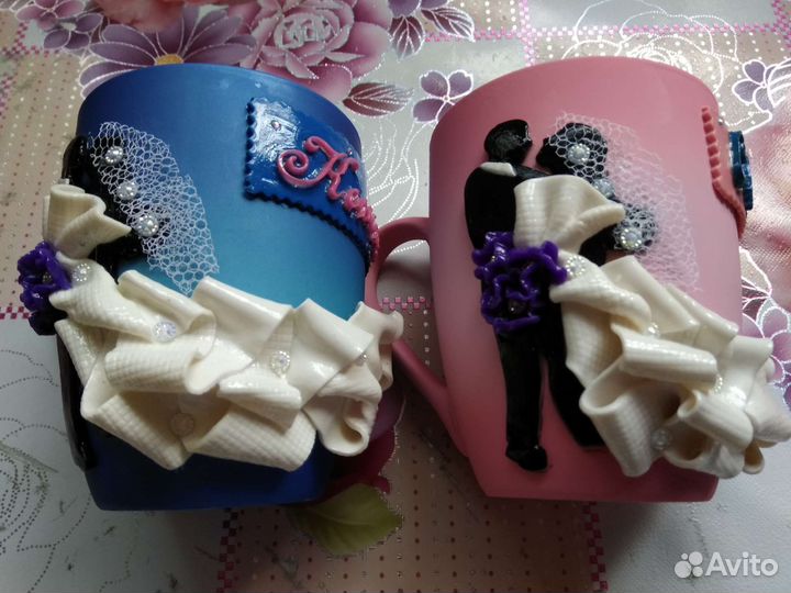 Чашка ручная работа