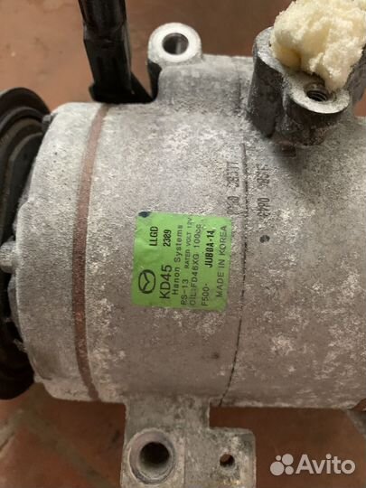 Компрессор кондиционера Mazda 6 GJ