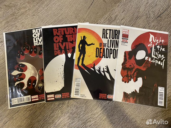 Комиксы на английском Deadpool