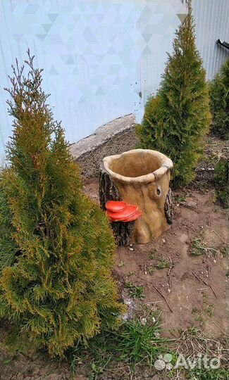 Кашпо, мусорка (бетон)