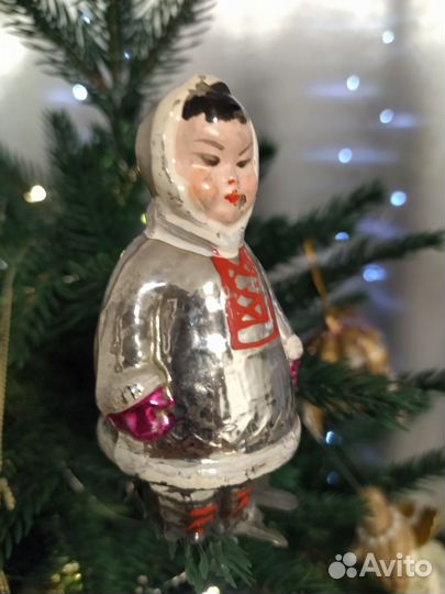 Елочные игрушки СССР на прищепке