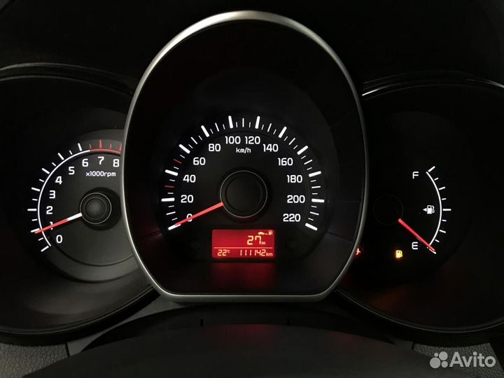 Kia Rio 1.6 МТ, 2017, 110 600 км