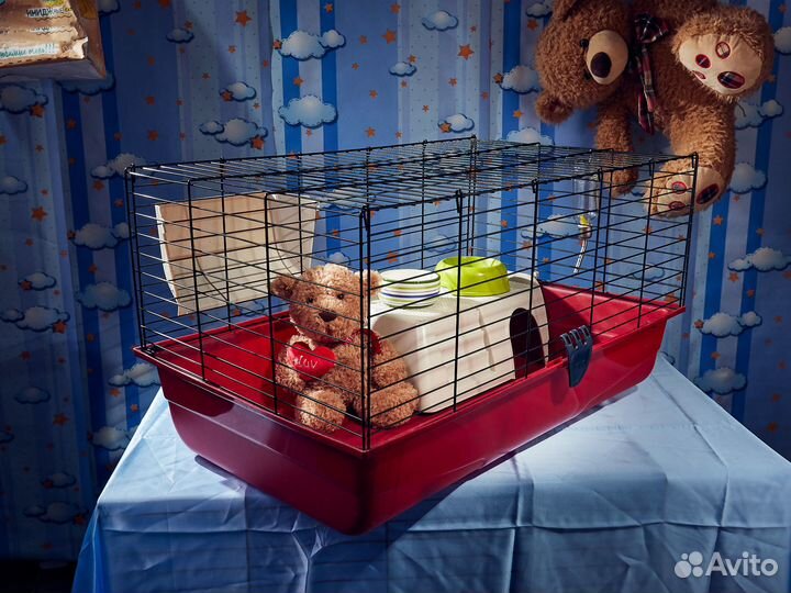Клетка для морской свинки кролика ежа грызунов