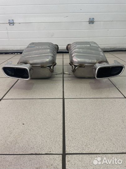 Задние банки(глушитель) Mercedes-Benz SLK 250 R172