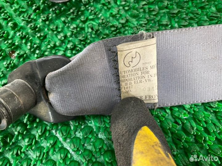 Ремень безопасности лев. зад. Toyota Land cruiser