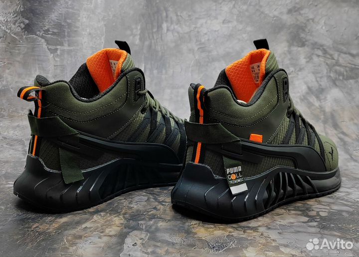 Мужские зимние кроссовки с мехом