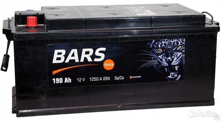 Аккумулятор Bars 190ah 1200en