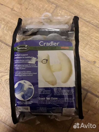 Детская подушка в машину