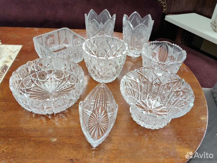 Ваза хрустальная СССР