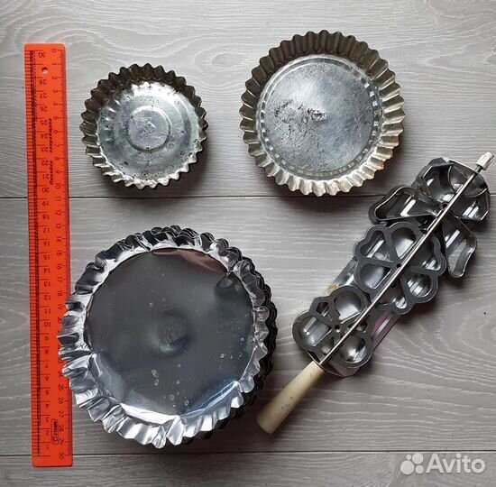Кухонная утварь СССР, формочки для выпечки