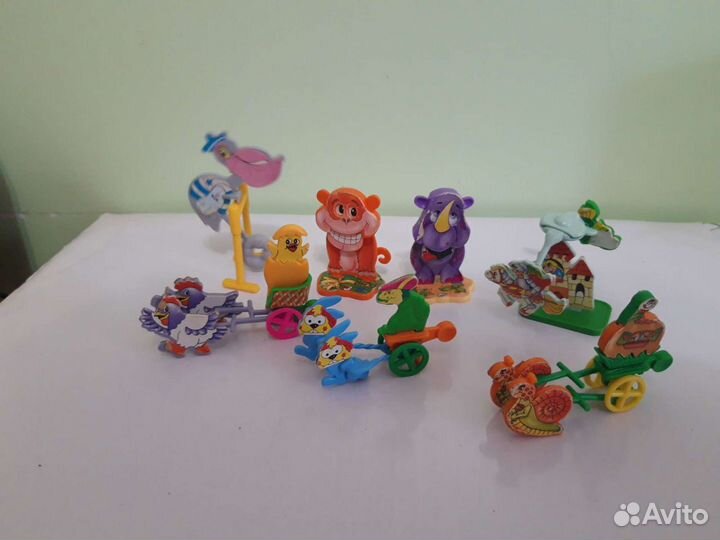 Игрушки из киндера 90х