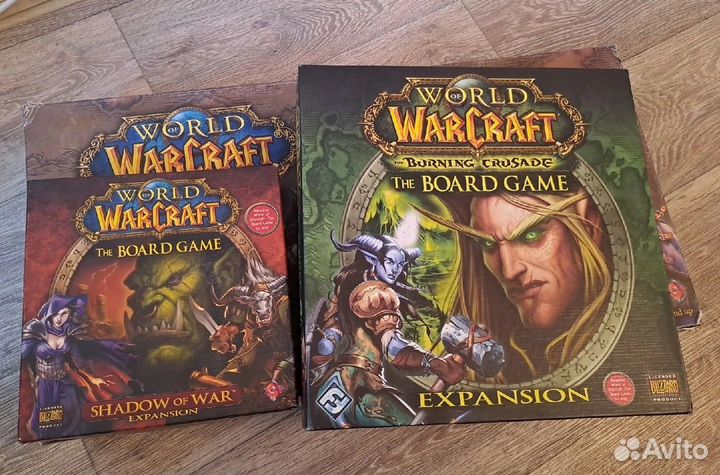 World of Warcraft the board game (все дополнения)