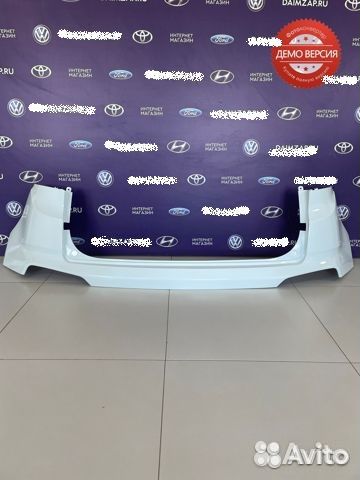 Бампер задний Hyundai Creta цвет белый